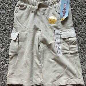 Cat & Jack Kids Cargo Pants - Cream